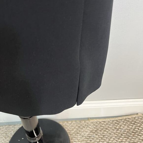 Le Suit Collections Skirt size 14 Navy Blue Straight Knee Career Professional - Picture 5 of 8